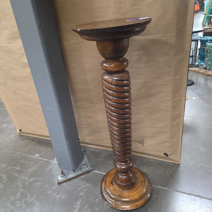 WOOD PLANT STAND LS