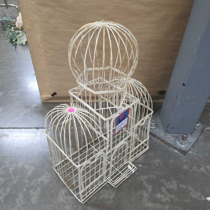 WHITE BIRD CAGE BT