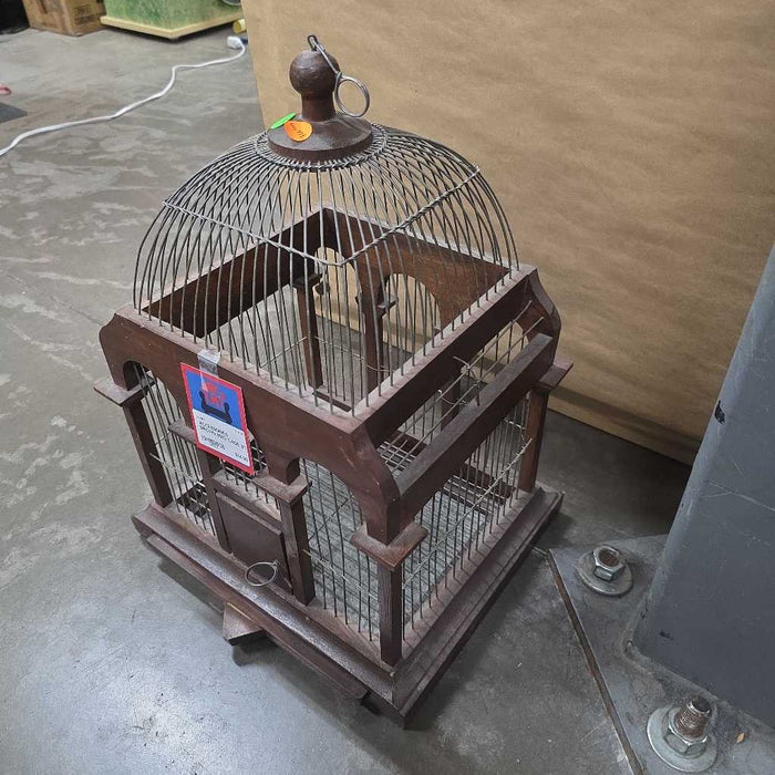 BROWN BIRD CAGE BT