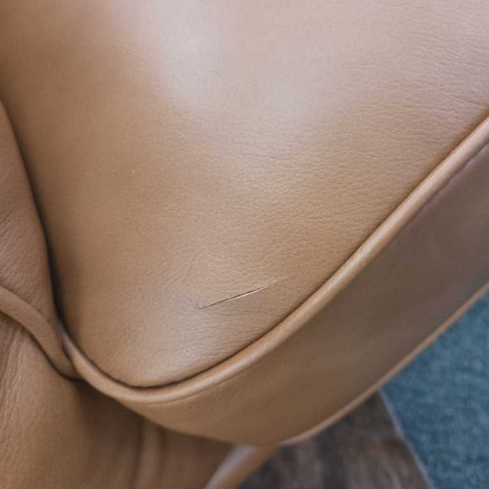 LEATHER ACCENT CHAIR
