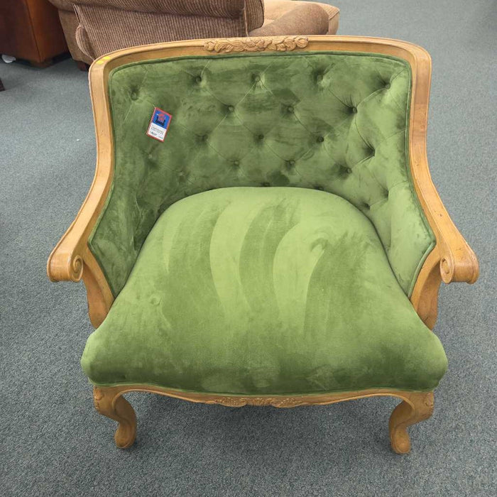 GREEN ACCENT CHAIR BTK