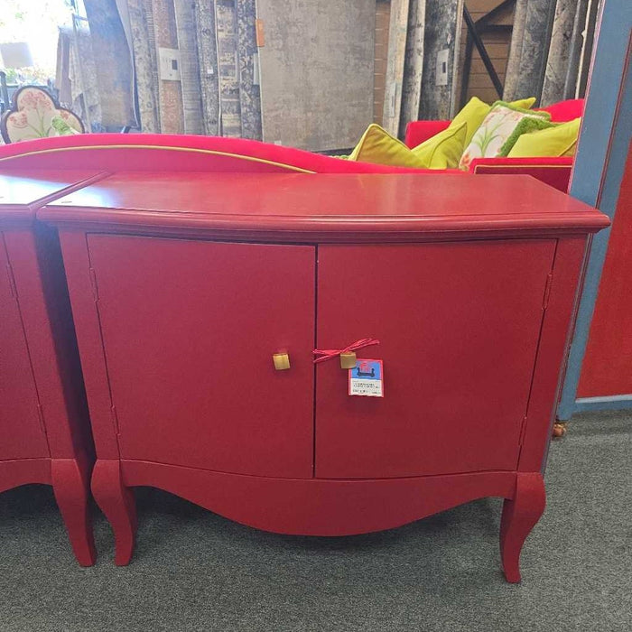 RED ACCENT CABINET BST