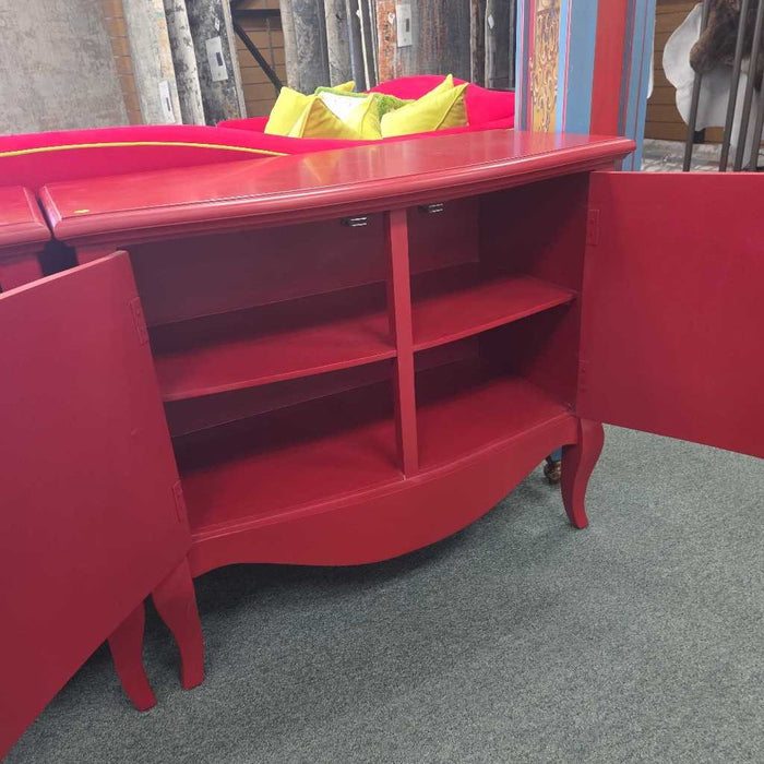 RED ACCENT CABINET BST