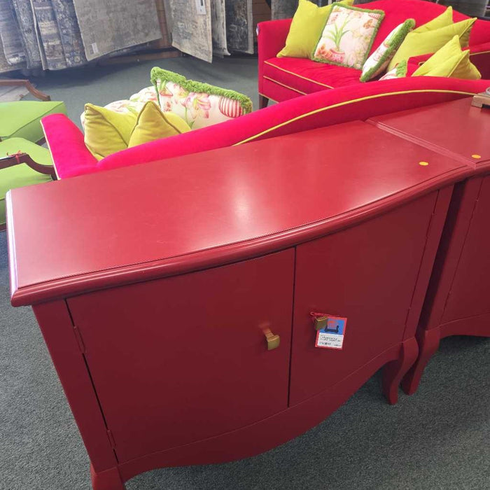 RED ACCENT CABINET BST
