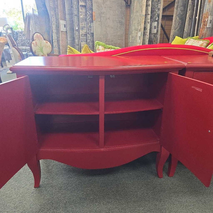 RED ACCENT CABINET BST