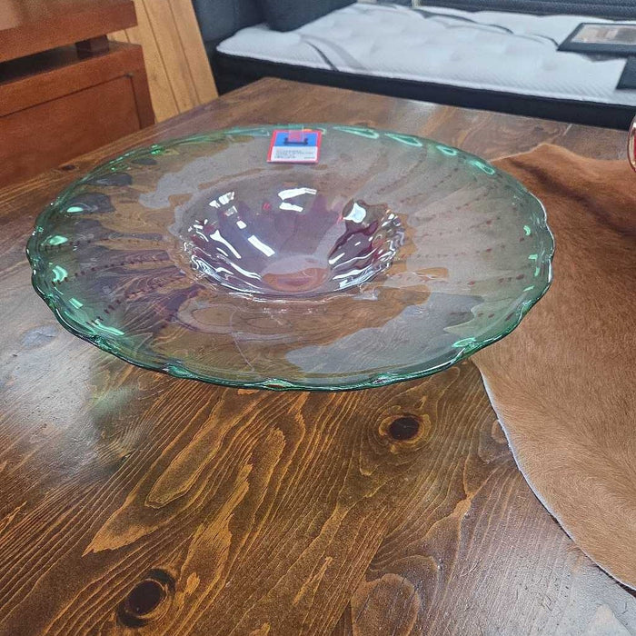 CHIHULY GLASS DISH DECOR AT