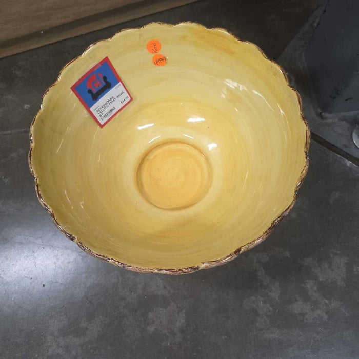 YELLOW FRUIT BOWL BT
