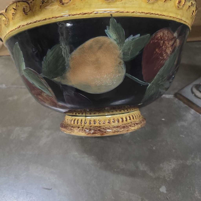 YELLOW FRUIT BOWL BT