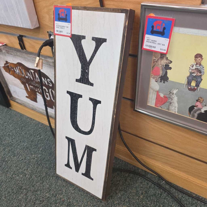 YUM WALL SIGN S