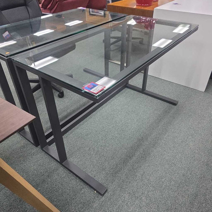 GLASS TOP DESK BHC