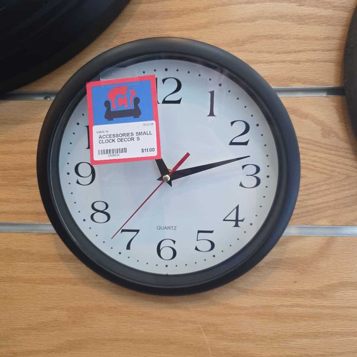 SMALL CLOCK DECOR S