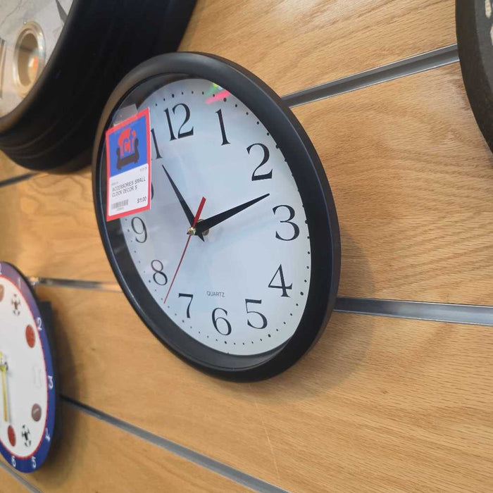SMALL CLOCK DECOR S