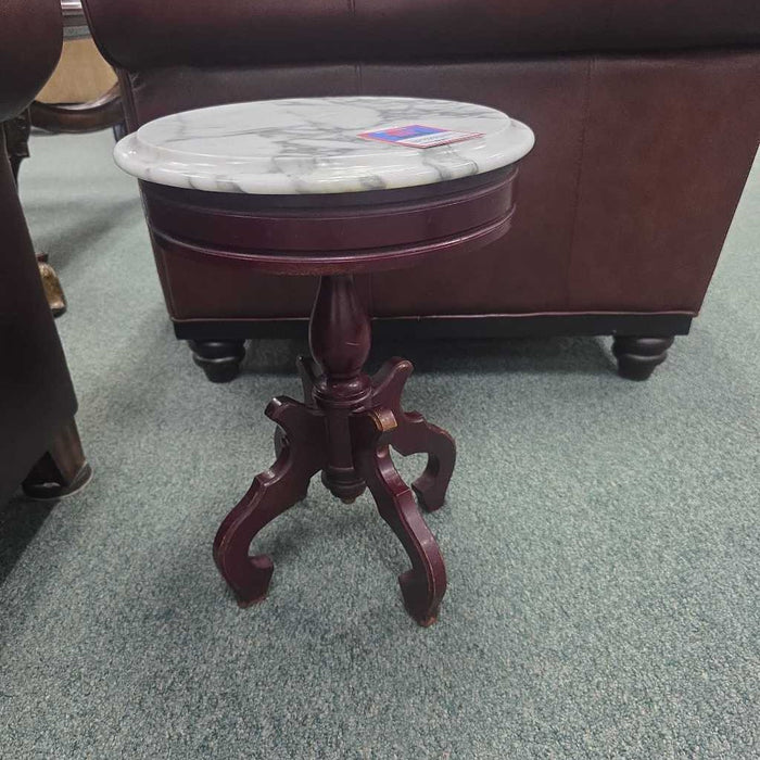 MARBLE END TABLE MI