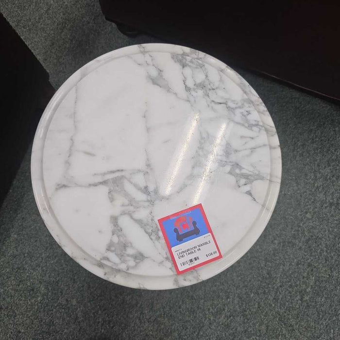 MARBLE END TABLE MI