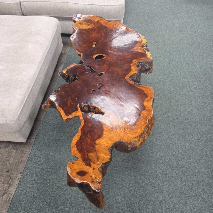 LIVE EDGE COFFEE TABLE CTH