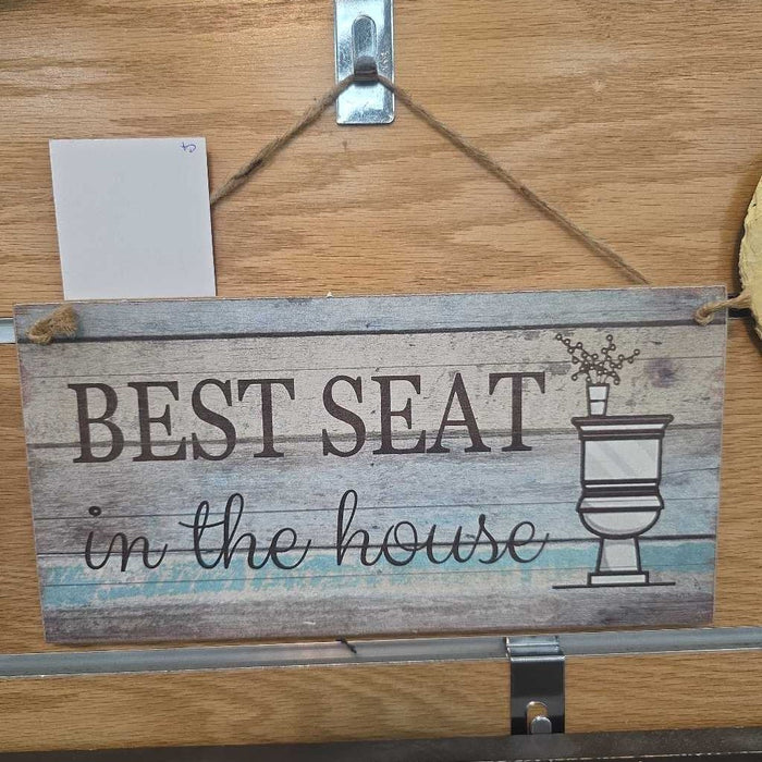 BEST SEAT IN THE HOUSE