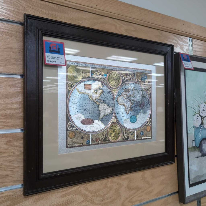 METAL MAP OF THE WORLD