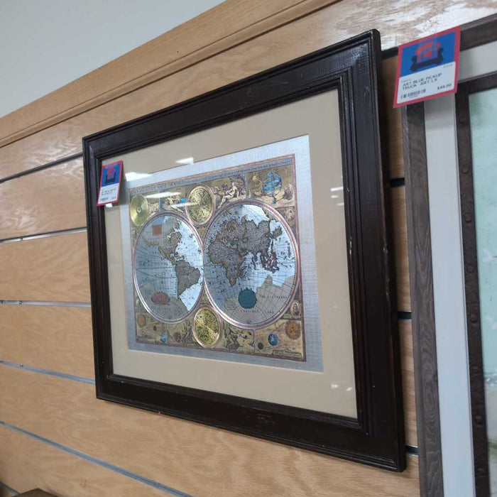 METAL MAP OF THE WORLD