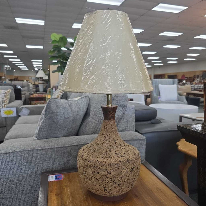 CORK BASE LAMP