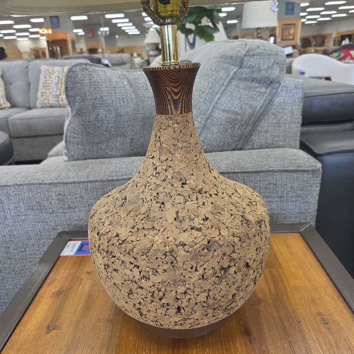 CORK BASE LAMP