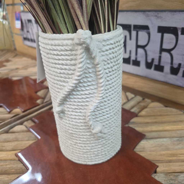 VASE WITH SILKS