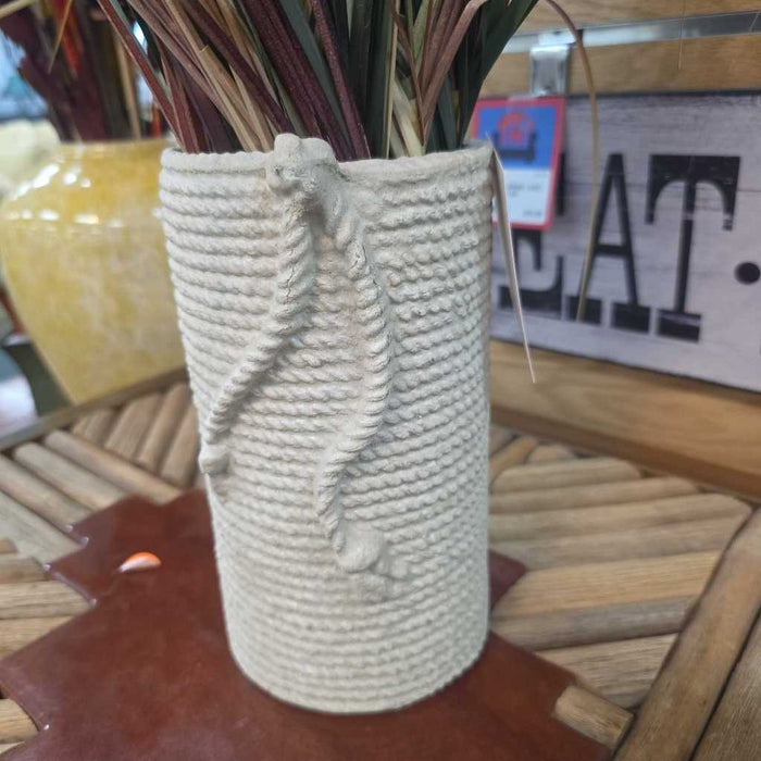 VASE WITH SILKS