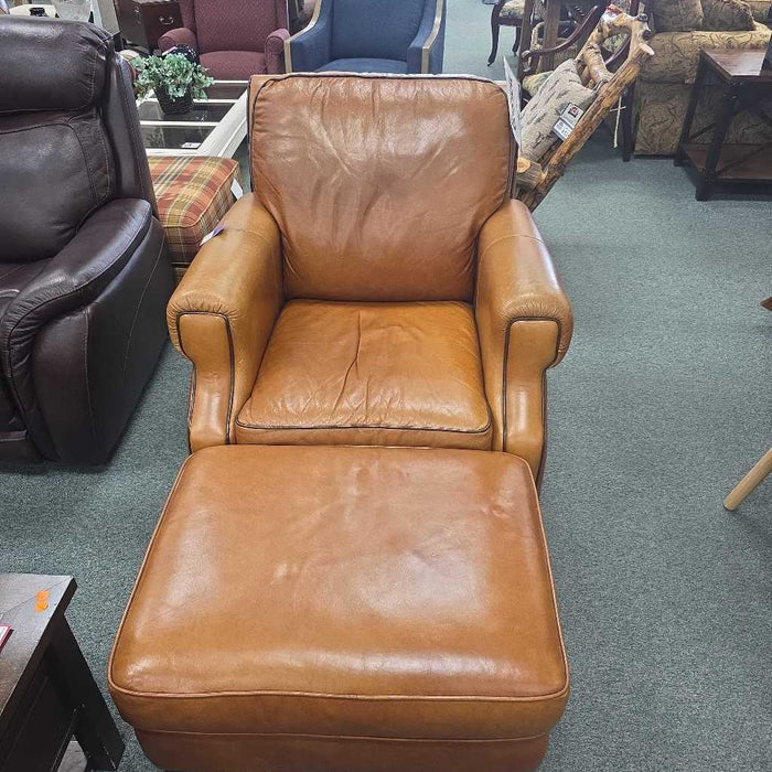 BASSET CHAIR WITH OTTOMAN ALK
