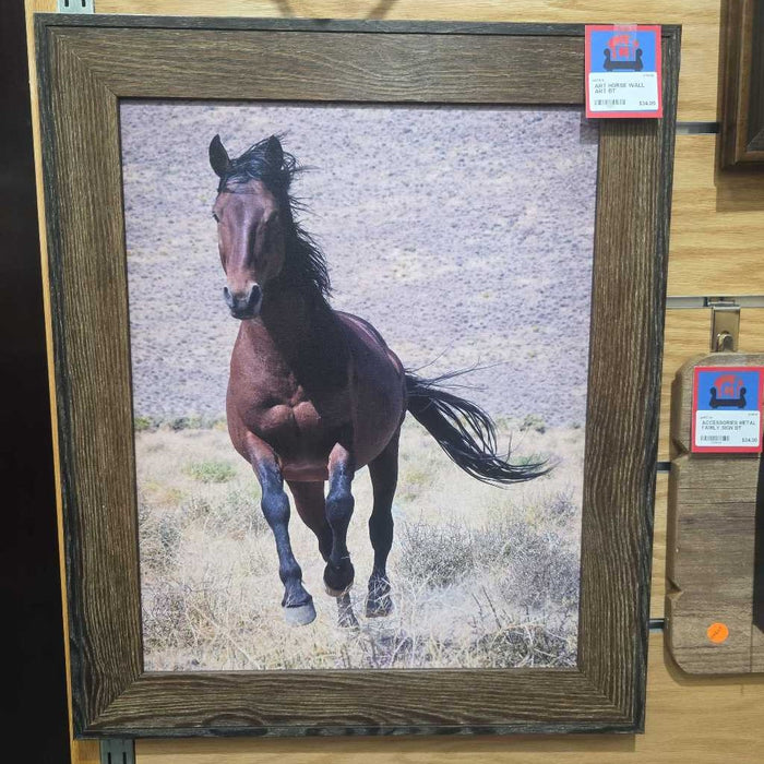 HORSE WALL ART BT
