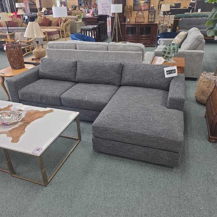 WEST ELM 2PC SECTIONAL SOFA