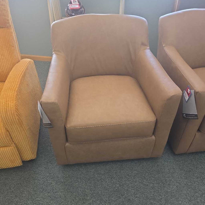 BRADNEY SWIVEL ACCENT CHAIR TUMBLEWEED