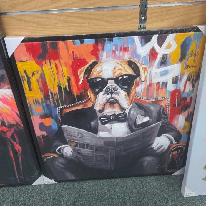 DOG ART R0020 32"X32"