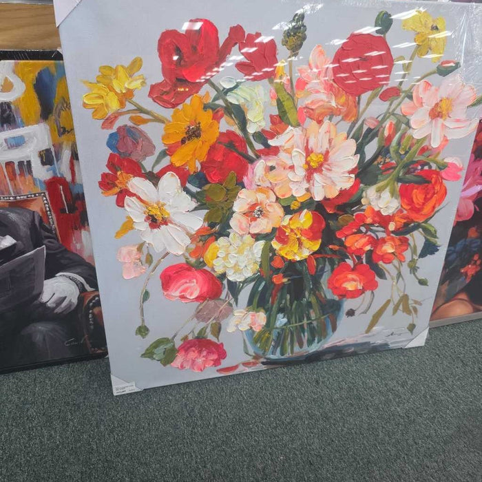 FLOWERS VASE ART P2679
