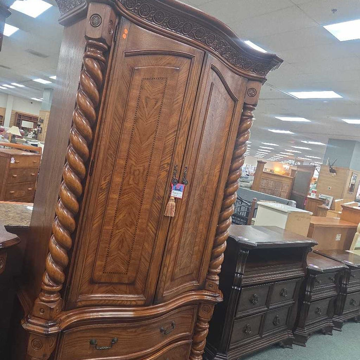 AICO 2PC ARMOIRE ALK