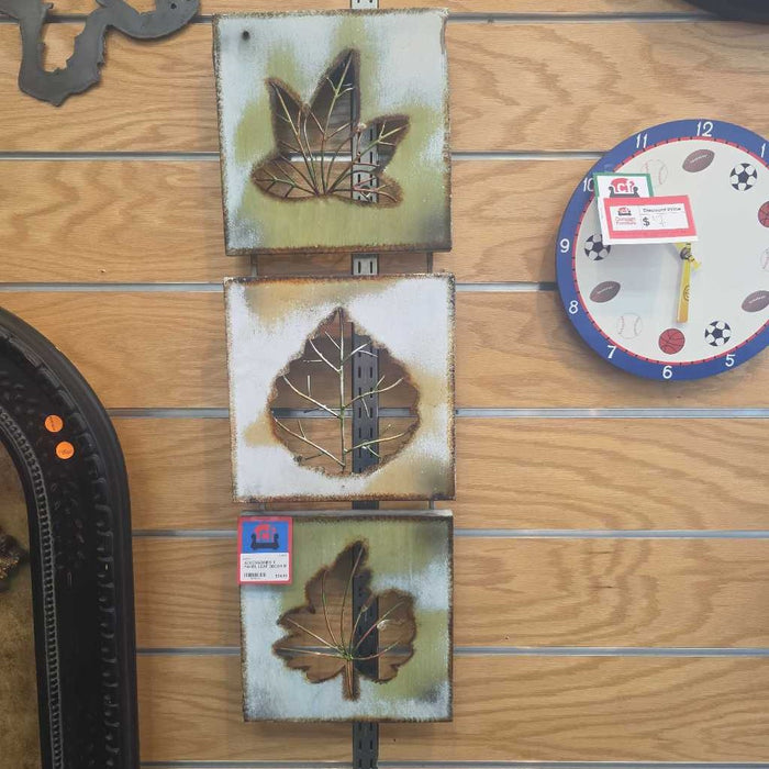 3 PANEL LEAF DECOR BT