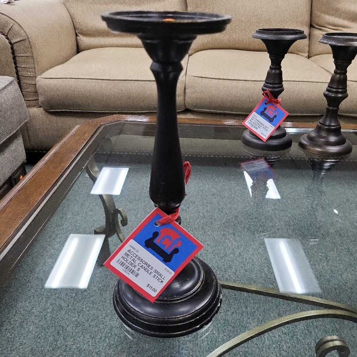SMALL METAL CANDLE STICK HOLDER S