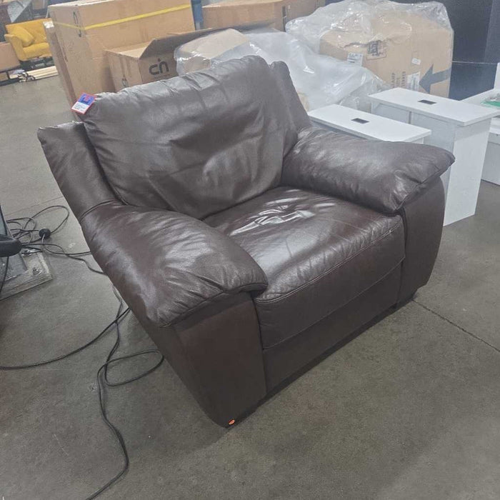 ITALSOFA LEATHER CHAIR BAH