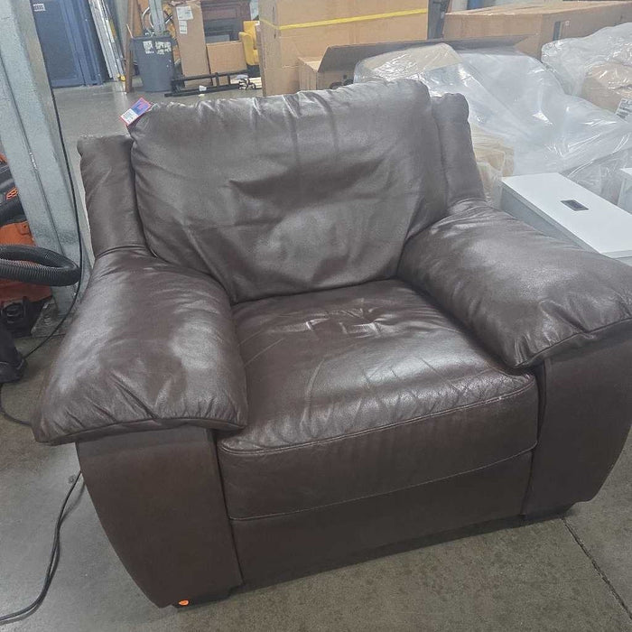 ITALSOFA LEATHER CHAIR BAH