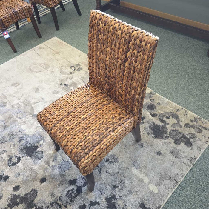 POTTERY BARN WICKER CHAIR