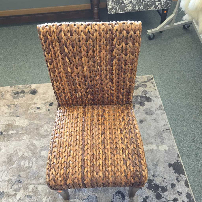 POTTERY BARN WICKER CHAIR