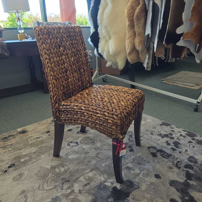 POTTERY BARN WICKER CHAIR