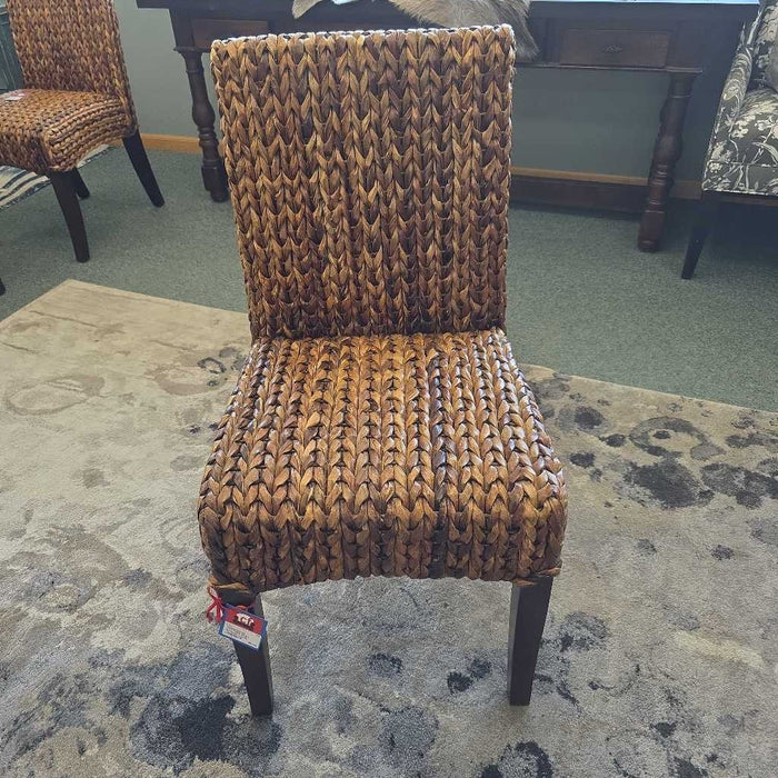 POTTERY BARN WICKER CHAIR
