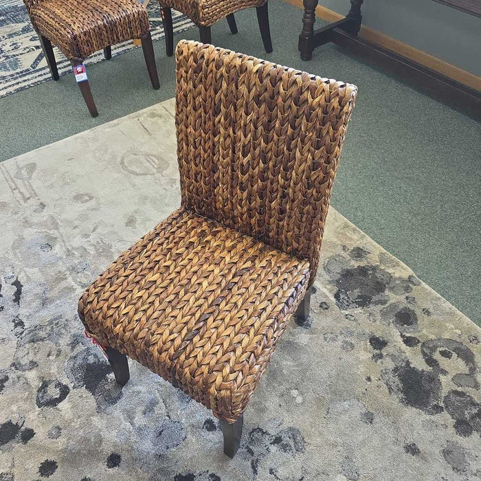 POTTERY BARN WICKER CHAIR
