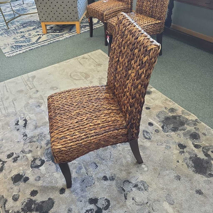 POTTERY BARN WICKER CHAIR
