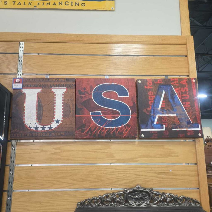 SET OF 3 USA PANELS BT