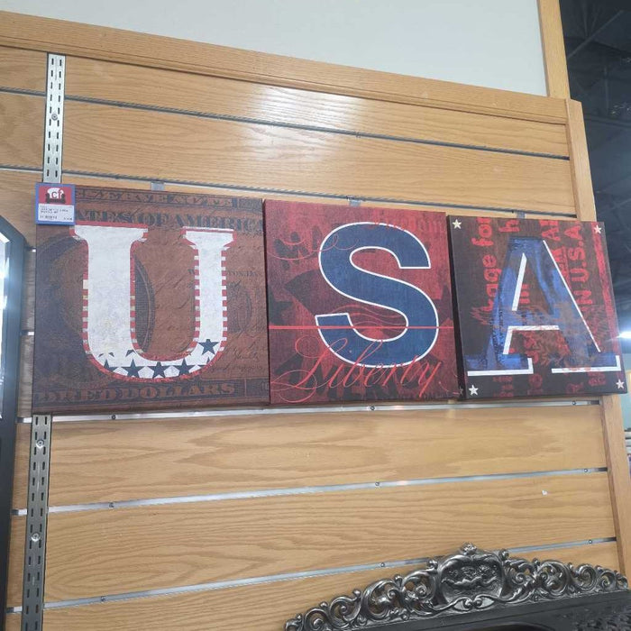 SET OF 3 USA PANELS BT