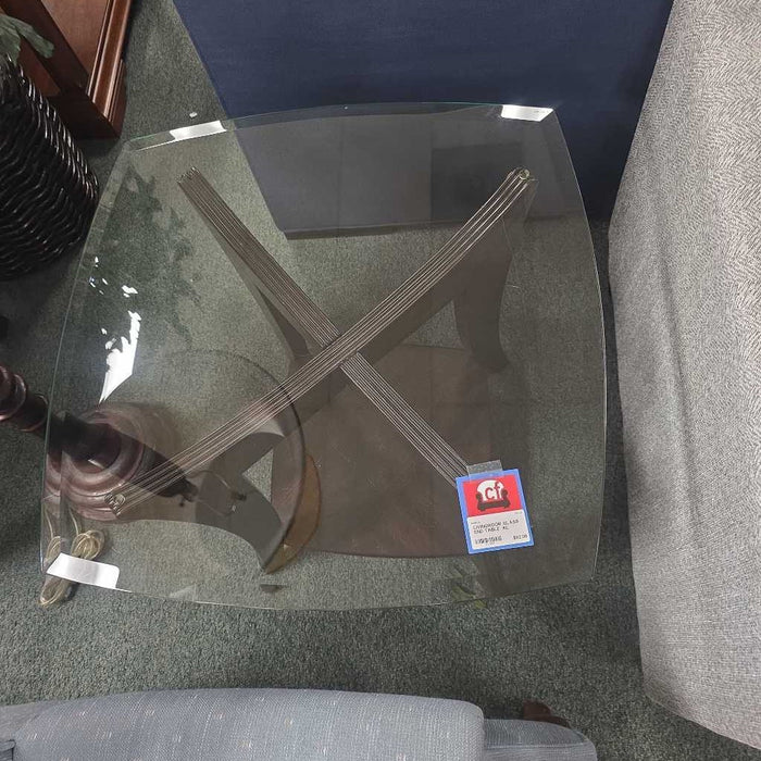 GLASS END TABLE KL