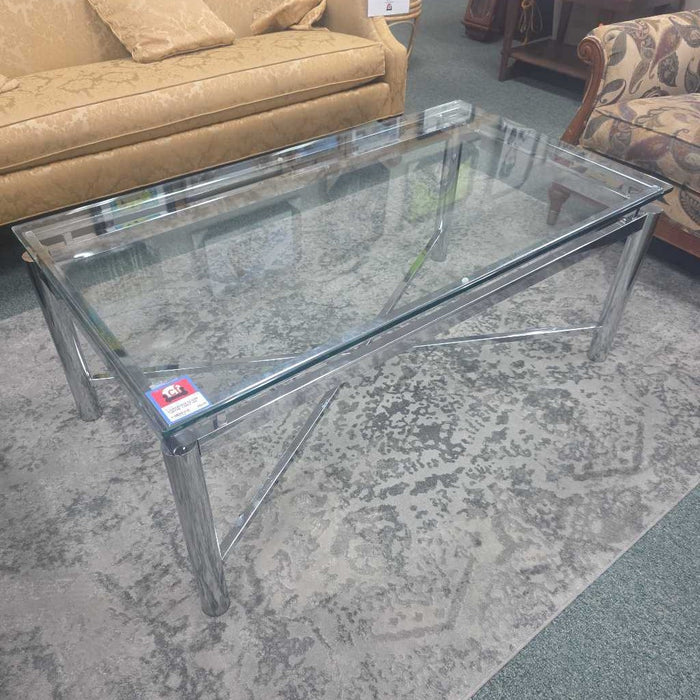 GLASS COFFEE TABLE