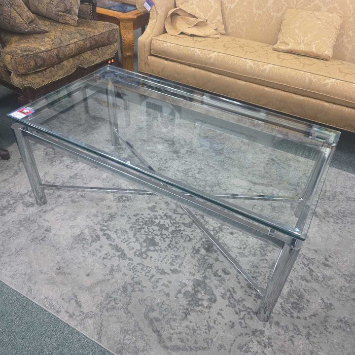 GLASS COFFEE TABLE