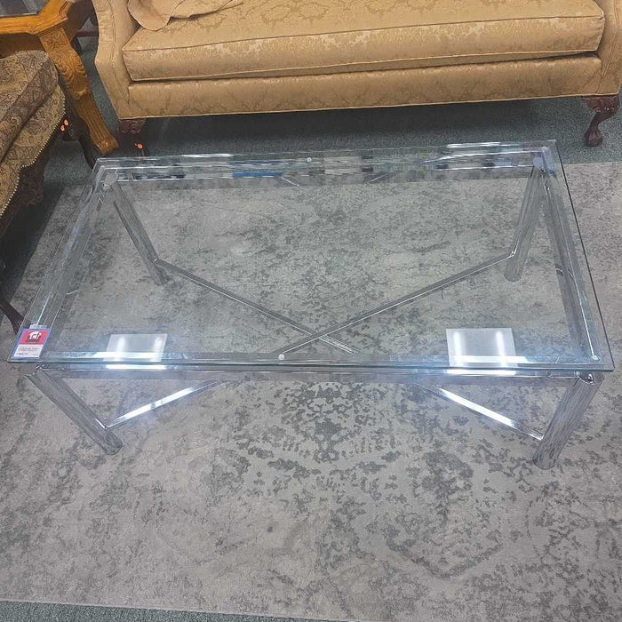 GLASS COFFEE TABLE