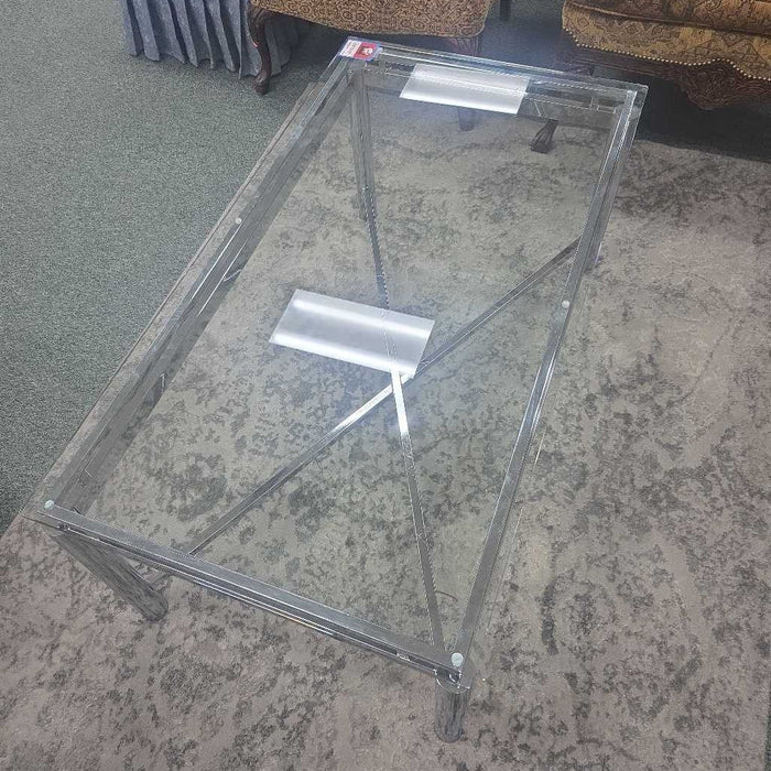 GLASS COFFEE TABLE
